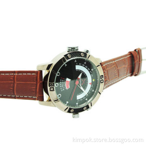 H.264 1280*720P HD Waterproof, IR Sports Spy Watch with Hidden CameraNew